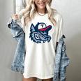 Jarrell Storm Chasers Baseball Big Logo Women's Comfort Colors T-Shirt Ivory Jarrell Storm Chasers Baseball Big Logo Women's Comfort Colors T-Shirt Ivory