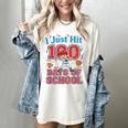 I Just Hit 100 Days Of School Baseball 100th Day Boys Kids Women's Comfort Colors T-Shirt Ivory