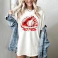 Kid Drip Ice Cream Baseball Heart Catcher Valentines Day Boy Women's Comfort Colors T-Shirt Ivory Kid Drip Ice Cream Baseball Heart Catcher Valentines Day Boy Women's Comfort Colors T-Shirt Ivory