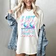 Kids 100 Days Of School 100th Day Baseball Ice Cream Drip Women's Comfort Colors T-Shirt Ivory