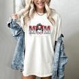 Leopard Baseball Mom Mama Mother's Day Son Daughter Boys Women's Comfort Colors T-Shirt Ivory Leopard Baseball Mom Mama Mother's Day Son Daughter Boys Women's Comfort Colors T-Shirt Ivory