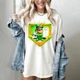 Leprechaun Baseball St Patricks Day Ice Cream Drip Men Boys Women's Comfort Colors T-Shirt Ivory Leprechaun Baseball St Patricks Day Ice Cream Drip Men Boys Women's Comfort Colors T-Shirt Ivory
