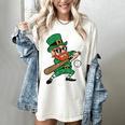 Leprechaun Baseball St Patricks Day Saint Pattys Men Boys Women's Comfort Colors T-Shirt Ivory
