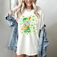 Leprechaun Playing Baseball Happy St Patricks Day Men Boys Women's Comfort Colors T-Shirt Ivory