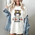 Loud And Proud Baseball Mom Messy Bun Leopard Baseball Mom Women's Comfort Colors T-Shirt Ivory Loud And Proud Baseball Mom Messy Bun Leopard Baseball Mom Women's Comfort Colors T-Shirt Ivory
