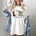 For The Love Of The Game Day Baseball Mom Cheering Lovers Women's Comfort Colors T-Shirt Ivory For The Love Of The Game Day Baseball Mom Cheering Lovers Women's Comfort Colors T-Shirt Ivory