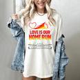 Love Is Our Home Run Baseball Valentine Couple Women's Comfort Colors T-Shirt Ivory Love Is Our Home Run Baseball Valentine Couple Women's Comfort Colors T-Shirt Ivory