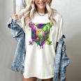 Mardi Gras Ice Cream Drip Baseball Sports For Men Women Kids Women's Comfort Colors T-Shirt Ivory