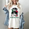 Mexico Baseball Mom Messy Bun Women's Comfort Colors T-Shirt Ivory