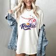 Mima Rookie Of Year 1st Birthday Baseball Theme Matching Women's Comfort Colors T-Shirt Ivory