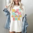 In My Mom Of Ballers Era Groovy Volleyball Baseball Mom Cute Women's Comfort Colors T-Shirt Ivory In My Mom Of Ballers Era Groovy Volleyball Baseball Mom Cute Women's Comfort Colors T-Shirt Ivory