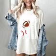 Mom Of Ballers USA Flag Football Baseball Mom Women's Comfort Colors T-Shirt Ivory