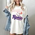 Momma Rookie Of Year 1st Birthday Baseball Theme Matching Women's Comfort Colors T-Shirt Ivory Momma Rookie Of Year 1st Birthday Baseball Theme Matching Women's Comfort Colors T-Shirt Ivory