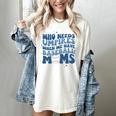 Who Needs Umpires When We Have Baseball Moms Groovy Retro Women's Comfort Colors T-Shirt Ivory Who Needs Umpires When We Have Baseball Moms Groovy Retro Women's Comfort Colors T-Shirt Ivory