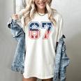 Number 67 USA Raglan Baseball Tee Women's Comfort Colors T-Shirt Ivory