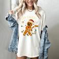 Oh Snap Gingerbreadman Christmas Baseball Women's Comfort Colors T-Shirt Ivory