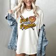 Pat's Pocket Pancakes Baseball Glove Stack Syrup Women's Comfort Colors T-Shirt Ivory Pat's Pocket Pancakes Baseball Glove Stack Syrup Women's Comfort Colors T-Shirt Ivory