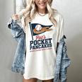 Pat's Pocket Pancakes Flag Baseball On Pancake Women's Comfort Colors T-Shirt Ivory Pat's Pocket Pancakes Flag Baseball On Pancake Women's Comfort Colors T-Shirt Ivory