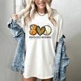Peace Love Baseball Mom Leopard Print Mother's Day Women's Comfort Colors T-Shirt Ivory Peace Love Baseball Mom Leopard Print Mother's Day Women's Comfort Colors T-Shirt Ivory
