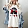 Peruvian Baseball Mom Peru Flag Baseball Girl Women's Comfort Colors T-Shirt Ivory