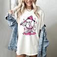 Pink Ribbon Baseball Breast Cancer Awareness Women's Comfort Colors T-Shirt Ivory