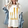 Pirates Baseball Fan Apparel For Sports Enthusiasts Women's Comfort Colors T-Shirt Ivory Pirates Baseball Fan Apparel For Sports Enthusiasts Women's Comfort Colors T-Shirt Ivory