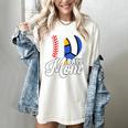 Proud Ball Mom Volleyball Baseball Mom Heart Women's Comfort Colors T-Shirt Ivory Proud Ball Mom Volleyball Baseball Mom Heart Women's Comfort Colors T-Shirt Ivory