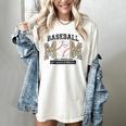 Proud Baseball Mom Shirt For Women Baseball Mom Team Women's Comfort Colors T-Shirt Ivory