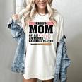 Proud Mom Of An Awesome Baseball Player Baseball Mom Women's Comfort Colors T-Shirt Ivory