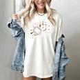 Proud Senior Grandma Class Of 2026 Baseball Graduate Leopard Women's Comfort Colors T-Shirt Ivory Proud Senior Grandma Class Of 2026 Baseball Graduate Leopard Women's Comfort Colors T-Shirt Ivory