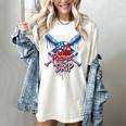 Respect The Drip Baseball American Flag Ice Cream Drip Youth Women's Comfort Colors T-Shirt Ivory Respect The Drip Baseball American Flag Ice Cream Drip Youth Women's Comfort Colors T-Shirt Ivory
