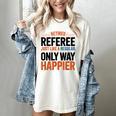 Retired Basketball Referee For Baseball Refs Women's Comfort Colors T-Shirt Ivory