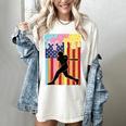 Retro Baseball Drip Boys Ice Cream Patriotic American Flag Women's Comfort Colors T-Shirt Ivory Retro Baseball Drip Boys Ice Cream Patriotic American Flag Women's Comfort Colors T-Shirt Ivory