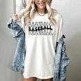 Retro Baseball Mama Groovy Baseball Mom Women's Comfort Colors T-Shirt Ivory Retro Baseball Mama Groovy Baseball Mom Women's Comfort Colors T-Shirt Ivory