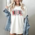 Retro Checkered Tired But Caffeinated Baseball Mom Leopard Women's Comfort Colors T-Shirt Ivory Retro Checkered Tired But Caffeinated Baseball Mom Leopard Women's Comfort Colors T-Shirt Ivory