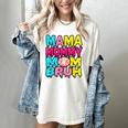 Retro Mama Mommy Mom Bruh Baseball Women Girls Women's Comfort Colors T-Shirt Ivory Retro Mama Mommy Mom Bruh Baseball Women Girls Women's Comfort Colors T-Shirt Ivory