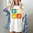 Retro Style Baseball Lover Playing Men Women Kids Baseball Women's Comfort Colors T-Shirt Ivory Retro Style Baseball Lover Playing Men Women Kids Baseball Women's Comfort Colors T-Shirt Ivory