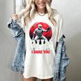 Run I Dare You Baseball Ball Player Catcher Coach Tee Women's Comfort Colors T-Shirt Ivory