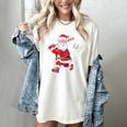 Santa Baseball Christmas Pajamas Xmas Men Kids Boys Women's Comfort Colors T-Shirt Ivory Santa Baseball Christmas Pajamas Xmas Men Kids Boys Women's Comfort Colors T-Shirt Ivory