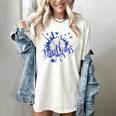 School Spirit Panthers Panther Pride Baseball Mom For Women Women's Comfort Colors T-Shirt Ivory