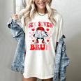 Six Seven 67 Bruh 6 7 Meme Baseball Ice Cream Drip Valentine Women's Comfort Colors T-Shirt Ivory