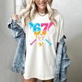 Six Seven Baseball Ice Cream Drip Cool 67 Gen Alpha Slang Women's Comfort Colors T-Shirt Ivory Six Seven Baseball Ice Cream Drip Cool 67 Gen Alpha Slang Women's Comfort Colors T-Shirt Ivory