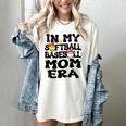 In My Softball Baseball Mom Era Retro Groovy Mom Of Both Women's Comfort Colors T-Shirt Ivory