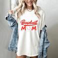 Somebody's Loud Mouth Baseball Mom Mama Premium Women's Comfort Colors T-Shirt Ivory