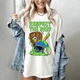 Spooky Zombie Respect The Drip Baseball Halloween Women's Comfort Colors T-Shirt Ivory