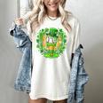 St Patrick Day Baseball Drip Ice Cream Baseball Home Plate Women's Comfort Colors T-Shirt Ivory St Patrick Day Baseball Drip Ice Cream Baseball Home Plate Women's Comfort Colors T-Shirt Ivory