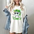 St Patrick Day Baseball Drip Ice Cream Baseball Player Men Women's Comfort Colors T-Shirt Ivory St Patrick Day Baseball Drip Ice Cream Baseball Player Men Women's Comfort Colors T-Shirt Ivory