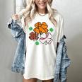 St Patricks Day Shamrock Basketball Baseball Men Boys Kids Women's Comfort Colors T-Shirt Ivory St Patricks Day Shamrock Basketball Baseball Men Boys Kids Women's Comfort Colors T-Shirt Ivory