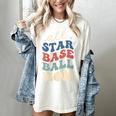All Star Baseball Mom Women's Comfort Colors T-Shirt Ivory