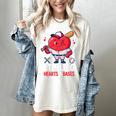Stealing Hearts And Bases Baseball Player Valentine's Day Women's Comfort Colors T-Shirt Ivory Stealing Hearts And Bases Baseball Player Valentine's Day Women's Comfort Colors T-Shirt Ivory